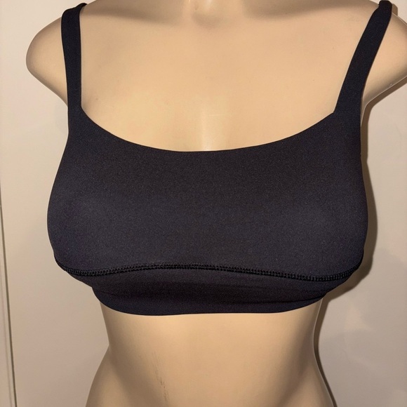 SKIMS Other - Skims SQUARE NECK LONGLINE BRALETTE ONYX S New